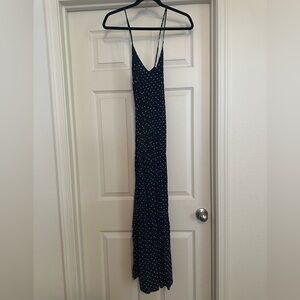 Old Navy polka dot maxi dress